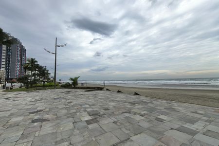Vista da Rua de apartamento para alugar com 1 quarto, 40m² em Guilhermina, Praia Grande