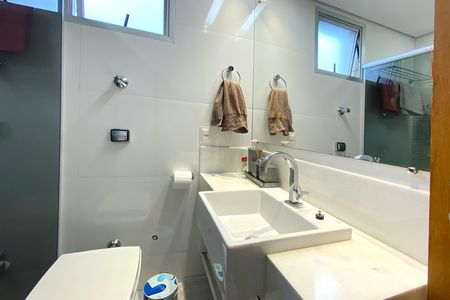 Banheiro de apartamento à venda com 3 quartos, 109m² em Novo São Lucas, Belo Horizonte