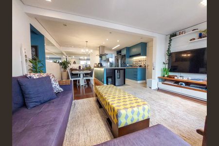 Sala de apartamento para alugar com 3 quartos, 100m² em Brooklin, São Paulo