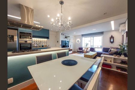 Sala de apartamento para alugar com 3 quartos, 100m² em Brooklin, São Paulo
