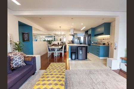 Sala de apartamento para alugar com 3 quartos, 100m² em Brooklin, São Paulo