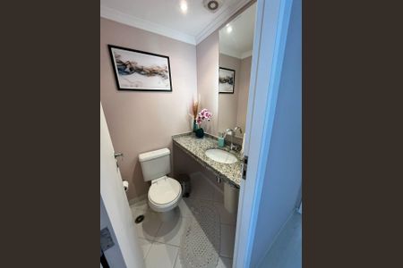 Banheiro de apartamento à venda com 4 quartos, 117m² em Jardim Lar Sao Paulo, São Paulo