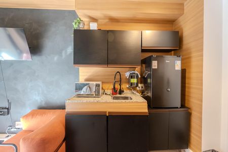 Studio à venda com 21m², 1 quarto e sem vaga Studio à venda com 21m², 1 quarto e sem vagaCozinha
