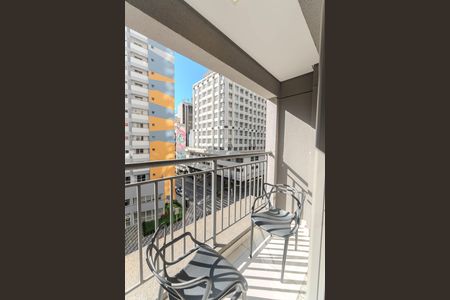 Sacada de kitnet/studio à venda com 1 quarto, 21m² em República, São Paulo