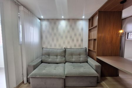 Sala  de apartamento para alugar com 2 quartos, 54m² em Jardim, Santo André