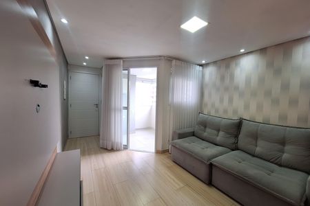 Sala  de apartamento para alugar com 2 quartos, 54m² em Jardim, Santo André