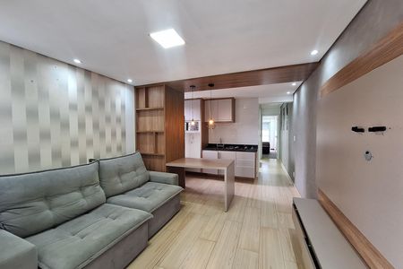 Sala  de apartamento para alugar com 2 quartos, 54m² em Jardim, Santo André