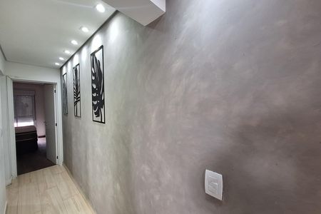 Corredor de apartamento para alugar com 2 quartos, 54m² em Jardim, Santo André