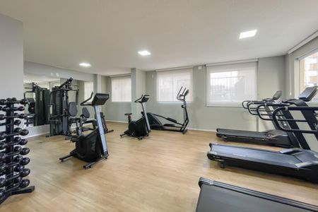 Apartamento para alugar com 51m², 2 quartos e 1 vaga Apartamento para alugar com 51m², 2 quartos e 1 vagaÁrea comum - Academia