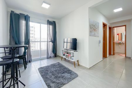 Sala de apartamento para alugar com 2 quartos, 51m² em Jardim Boa Vista (zona Oeste), Osasco