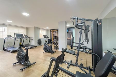 Apartamento para alugar com 51m², 2 quartos e 1 vaga Apartamento para alugar com 51m², 2 quartos e 1 vagaÁrea comum - Academia