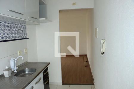 Cozinha de apartamento para alugar com 2 quartos, 48m² em Bairro Jardim Nossa Senhora das Graças, Cotia