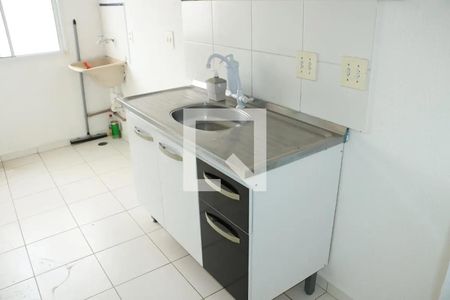 Cozinha de apartamento para alugar com 2 quartos, 48m² em Bairro Jardim Nossa Senhora das Graças, Cotia