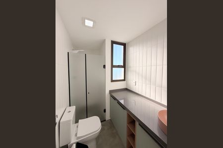 Apartamento para alugar com 75m², 1 quarto e 1 vagaBanheiro da Suíte