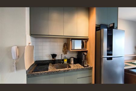 Studio para alugar com 28m², 1 quarto e sem vaga Studio para alugar com 28m², 1 quarto e sem vagaCozinha