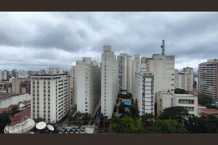 Studio para alugar com 28m², 1 quarto e sem vaga Studio para alugar com 28m², 1 quarto e sem vagaVista da Varanda