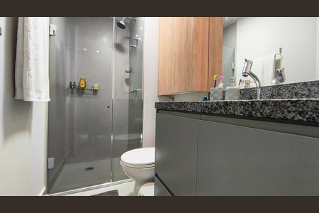 Studio para alugar com 28m², 1 quarto e sem vaga Studio para alugar com 28m², 1 quarto e sem vagaBanheiro