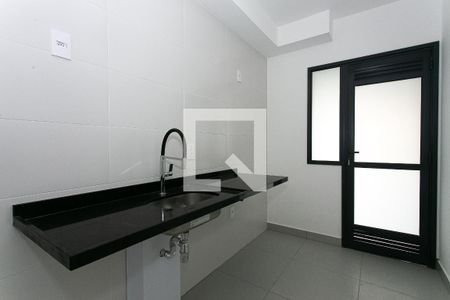 Cozinha de apartamento para alugar com 1 quarto, 40m² em Vila Dom Pedro I, São Paulo