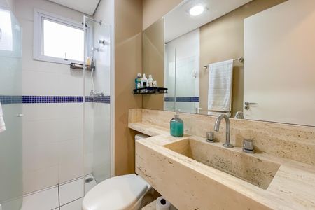 Apartamento à venda com 53m², 2 quartos e 1 vaga Apartamento à venda com 53m², 2 quartos e 1 vagaBanheiro da Suíte