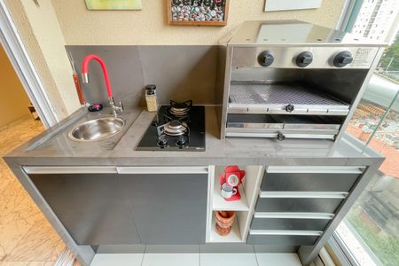Sacada - Churrasqueira de apartamento à venda com 2 quartos, 53m² em Presidente Altino, Osasco