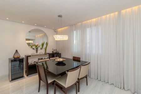 Sala de Jantar de apartamento à venda com 3 quartos, 129m² em São Luiz, Belo Horizonte