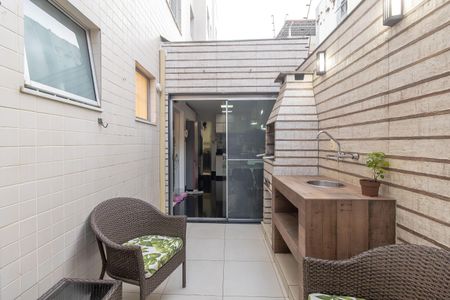 Área gourmet de apartamento à venda com 3 quartos, 129m² em São Luiz, Belo Horizonte