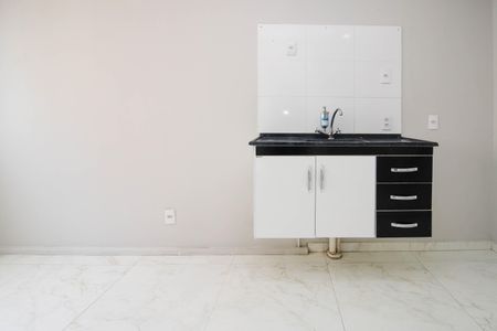 Cozinha de apartamento à venda com 1 quarto, 24m² em Paraíso do Morumbi, São Paulo