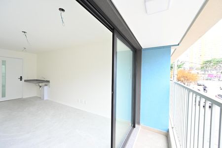 Varanda de kitnet/studio à venda com 1 quarto, 24m² em Vila Clementino, São Paulo