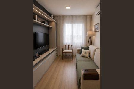 Sala de apartamento para alugar com 2 quartos, 60m² em São Sebastião, Porto Alegre