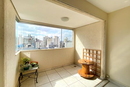 Varanda da Sala de apartamento para alugar com 2 quartos, 69m² em Santa Efigênia, Belo Horizonte