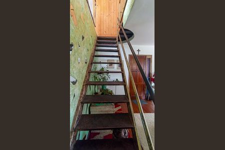 Sala - escadas de apartamento à venda com 3 quartos, 163m² em Vila Joao Pessoa, Porto Alegre