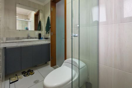 Apartamento para alugar com 101m², 3 quartos e 2 vagas Apartamento para alugar com 101m², 3 quartos e 2 vagasBanheiro da Suíte 1