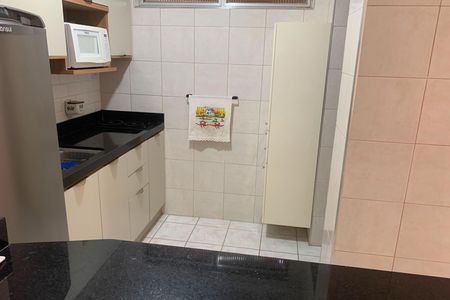 Cozinha e Área de Serviço de apartamento para alugar com 1 quarto, 65m² em Boqueirão, Santos