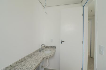 Apartamento à venda com 59m², 2 quartos e sem vagaBanheiro da Suíte