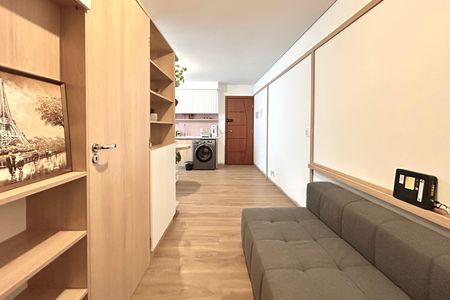 Sala de apartamento para alugar com 1 quarto, 37m² em Campeche Leste, Florianópolis