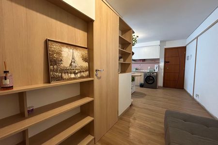 Sala de apartamento para alugar com 1 quarto, 37m² em Campeche Leste, Florianópolis