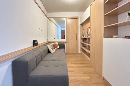 Sala de apartamento para alugar com 1 quarto, 37m² em Campeche Leste, Florianópolis