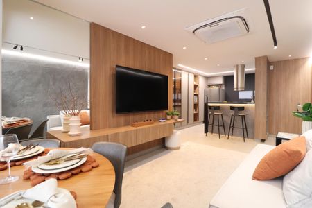 Sala de apartamento para alugar com 3 quartos, 94m² em Cazeca, Uberlândia