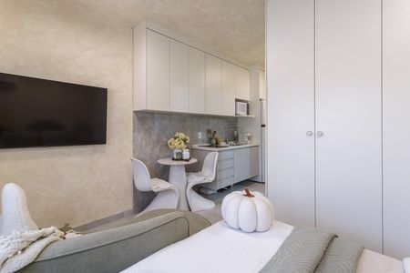 Apartamento à venda com 25m², 1 quarto e sem vaga Apartamento à venda com 25m², 1 quarto e sem vagaStudio