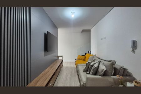 Sala de apartamento para alugar com 2 quartos, 100m² em Vila Cecilia Maria, Santo André