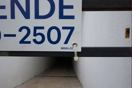 Apartamento para alugar com 78m², 3 quartos e 2 vagas Apartamento para alugar com 78m², 3 quartos e 2 vagasPlaca instalada com o codigo NRHU-22 no dia 13-06-2026