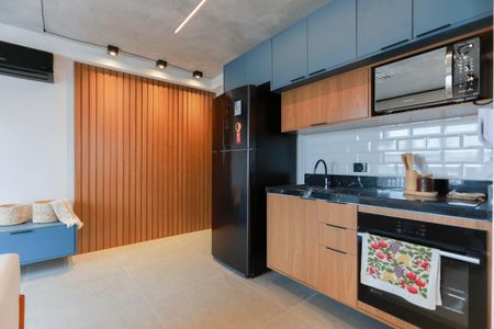 Studio para alugar com 39m², 1 quarto e 1 vaga Studio para alugar com 39m², 1 quarto e 1 vagaCozinha