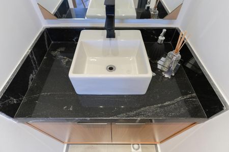 Studio para alugar com 39m², 1 quarto e 1 vaga Studio para alugar com 39m², 1 quarto e 1 vagaBanheiro