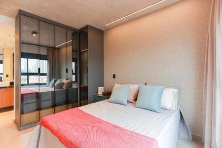 Studio para alugar com 39m², 1 quarto e 1 vaga Studio para alugar com 39m², 1 quarto e 1 vagaQuarto