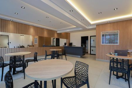 Studio para alugar com 39m², 1 quarto e 1 vaga Studio para alugar com 39m², 1 quarto e 1 vagaÁrea comum - Salão de festas