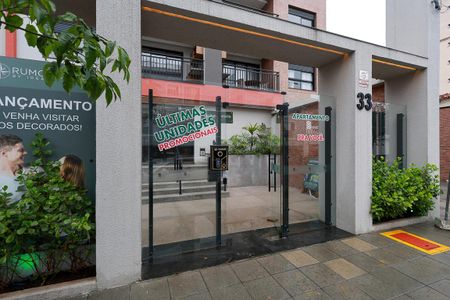 Studio para alugar com 39m², 1 quarto e 1 vaga Studio para alugar com 39m², 1 quarto e 1 vagaFachada do condomínio