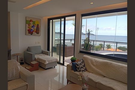 Sala de apartamento à venda com 5 quartos, 357m² em Barra da Tijuca, Rio de Janeiro