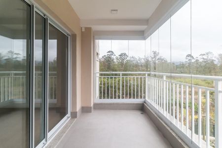 Varanda da Sala de apartamento para alugar com 3 quartos, 89m² em Cezar de Souza, Mogi das Cruzes