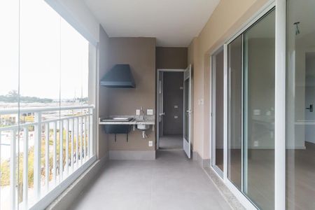 Varanda da Sala de apartamento para alugar com 3 quartos, 89m² em Cezar de Souza, Mogi das Cruzes