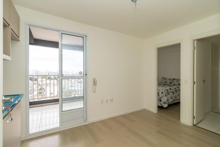 Sala/Cozinha de apartamento para alugar com 1 quarto, 31m² em Vila Santa Clara, São Paulo